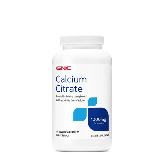 GNC Calcium Citrate 1000mg 180 Cap