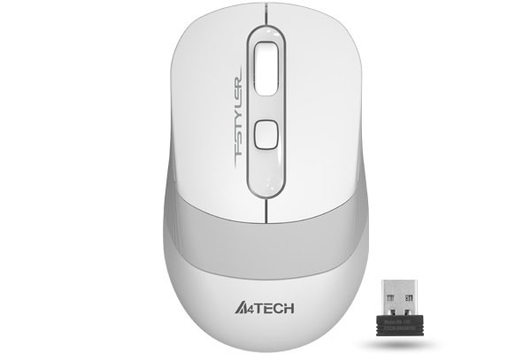 A4tech FB10C Wireless Mouse White 
