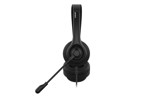 A4Tech HS-8i Stereo Headphones Black 