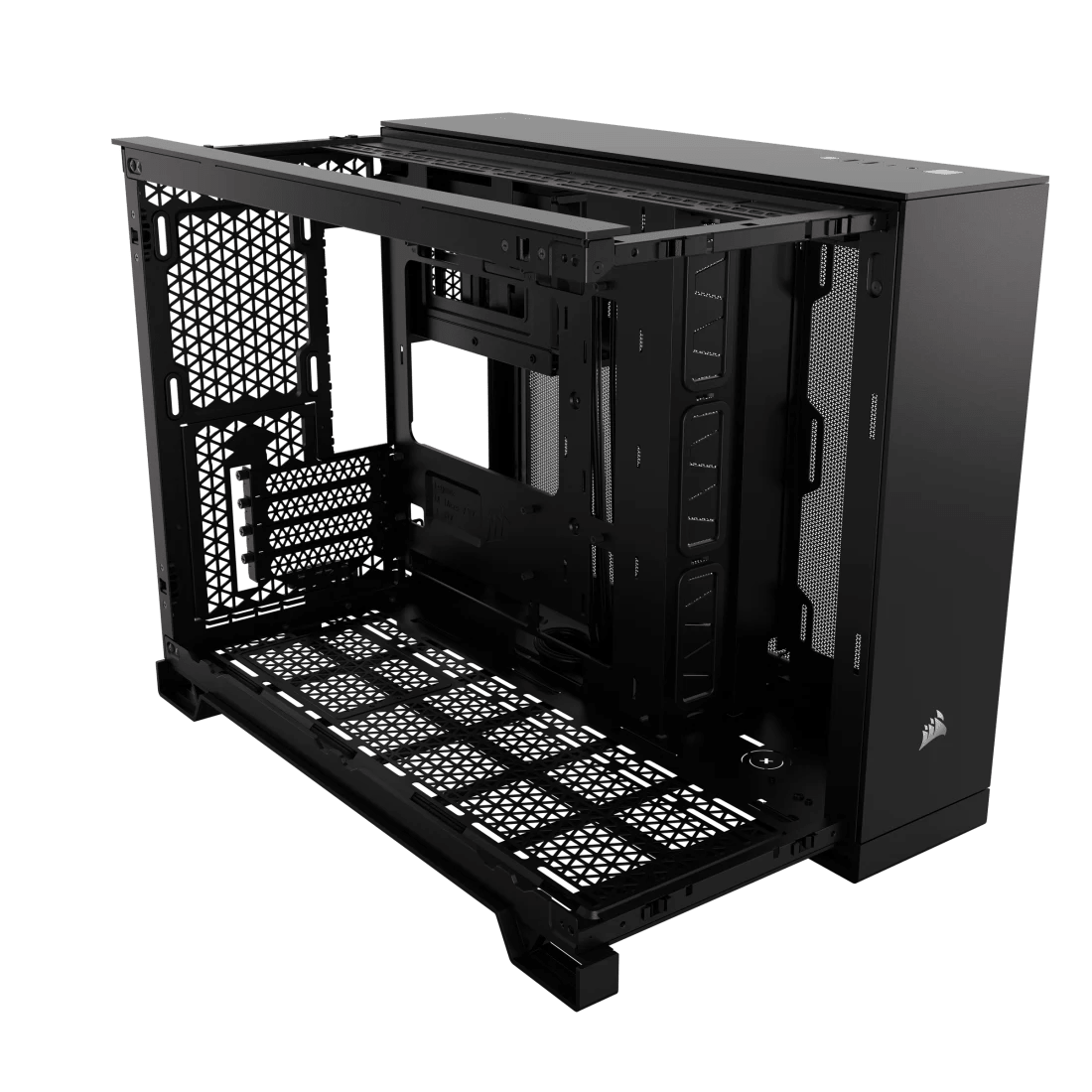 Corsair 2500D Tempered Glass Dual Chamber Case - Black CC-9011263-WW