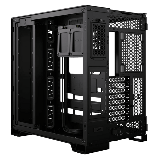  Corsair 6500X Mid-Tower Dual Chamber PC Case - Black CC-9011257-WW