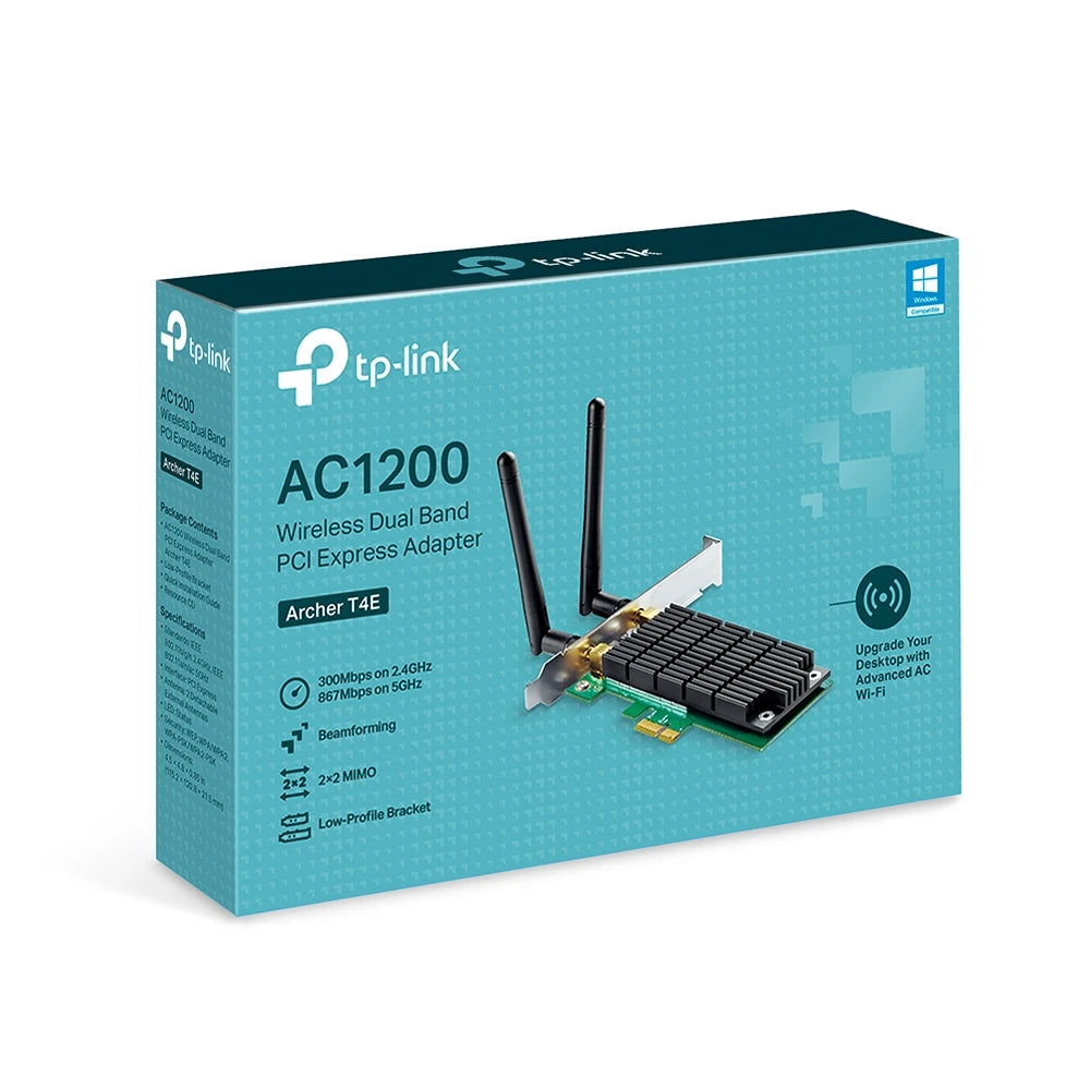TP-Link Archer T4E AC1200 Wi-Fi Bluetooth