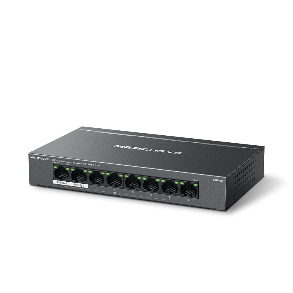 TP LINK MS108GP 8-Port Gigabit Desktop