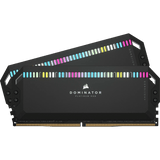 Corsair DOMINATOR® PLATINUM RGB 64GB (2x32GB) DDR5 DRAM 6000MT/s CL30  AMD EXPO & Intel XMP Memory Kit