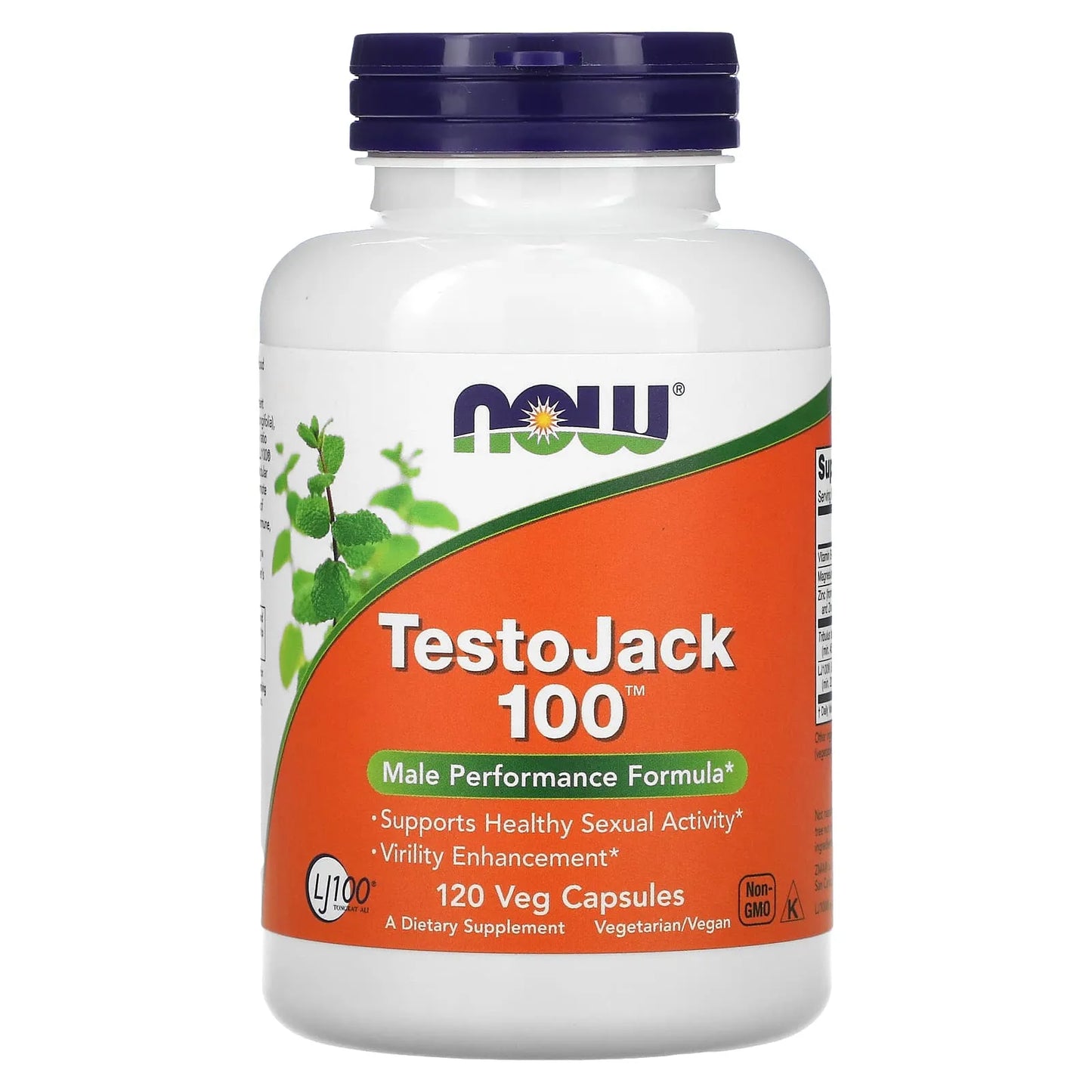 Now Testo Jack 100 120 Cap