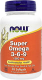 Now Super Omega 3-6-9 1200mg 90 Softgels
