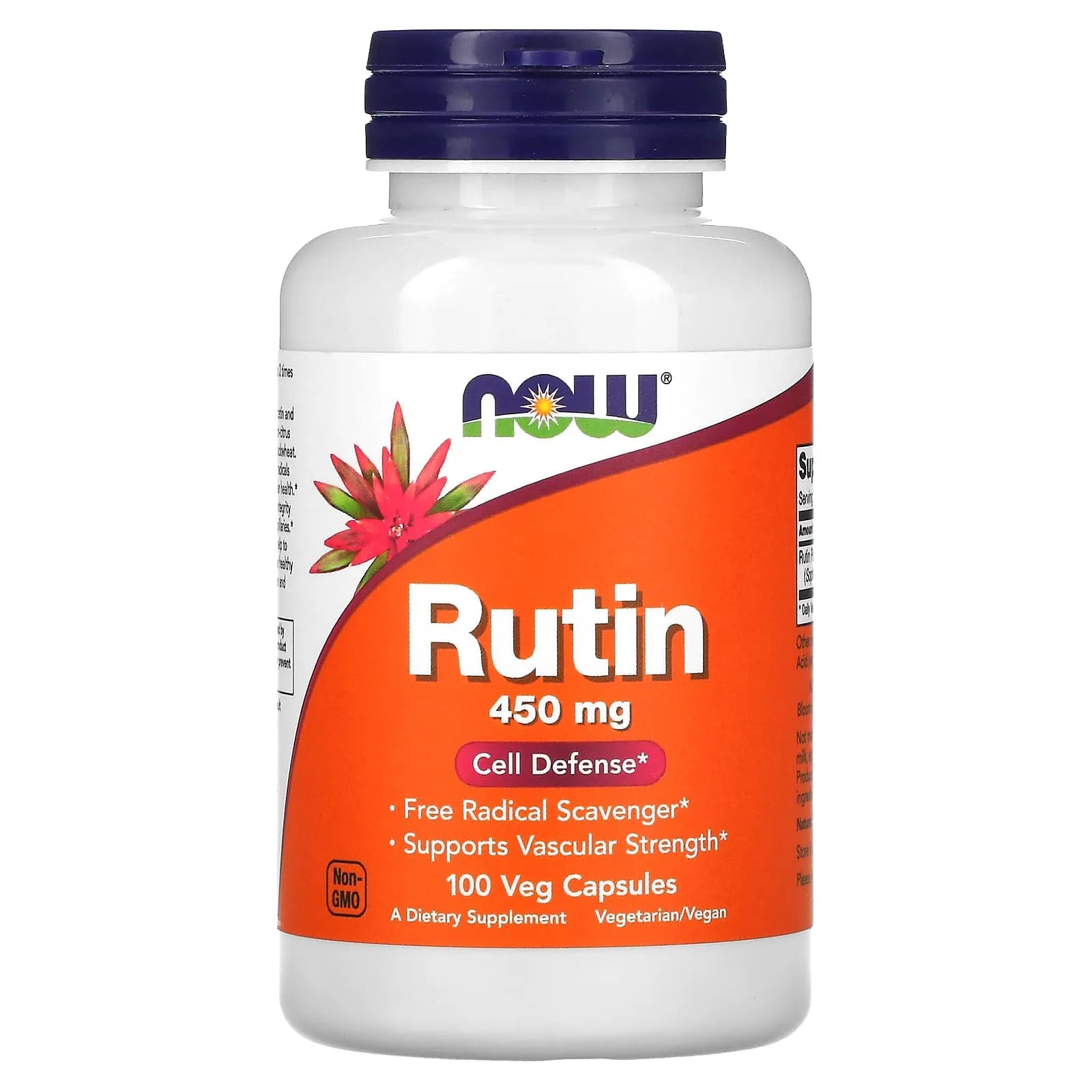 Now Rutin 450mg 100 Cap