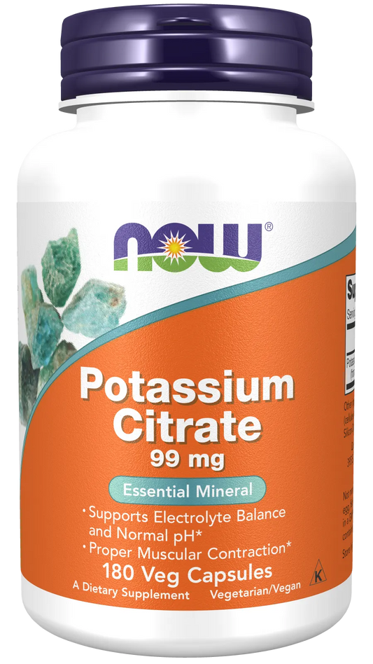 Now Potassium Citrate 99mg 180 Cap