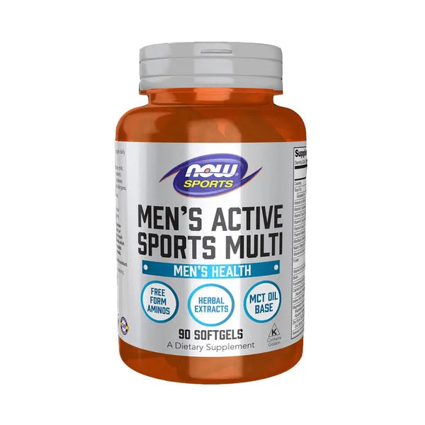 Now Sports Men's Active Sports Multi 90 Softgels