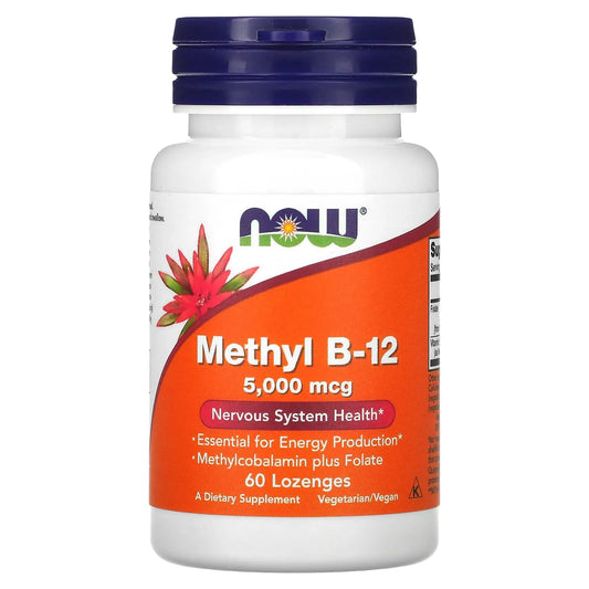 Now Methyl B12 5000mg 60 Cap