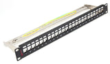 Premium Line Shielded 24 Port Unloaded Patch Panel