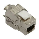 Premium Line Cat 6A 180° Shielded Keystone Jack