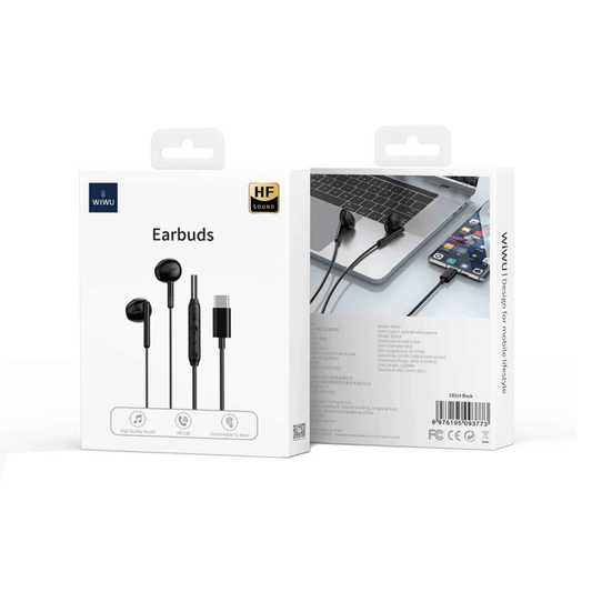 Wiwu EB-314 Type C Wired Earphone