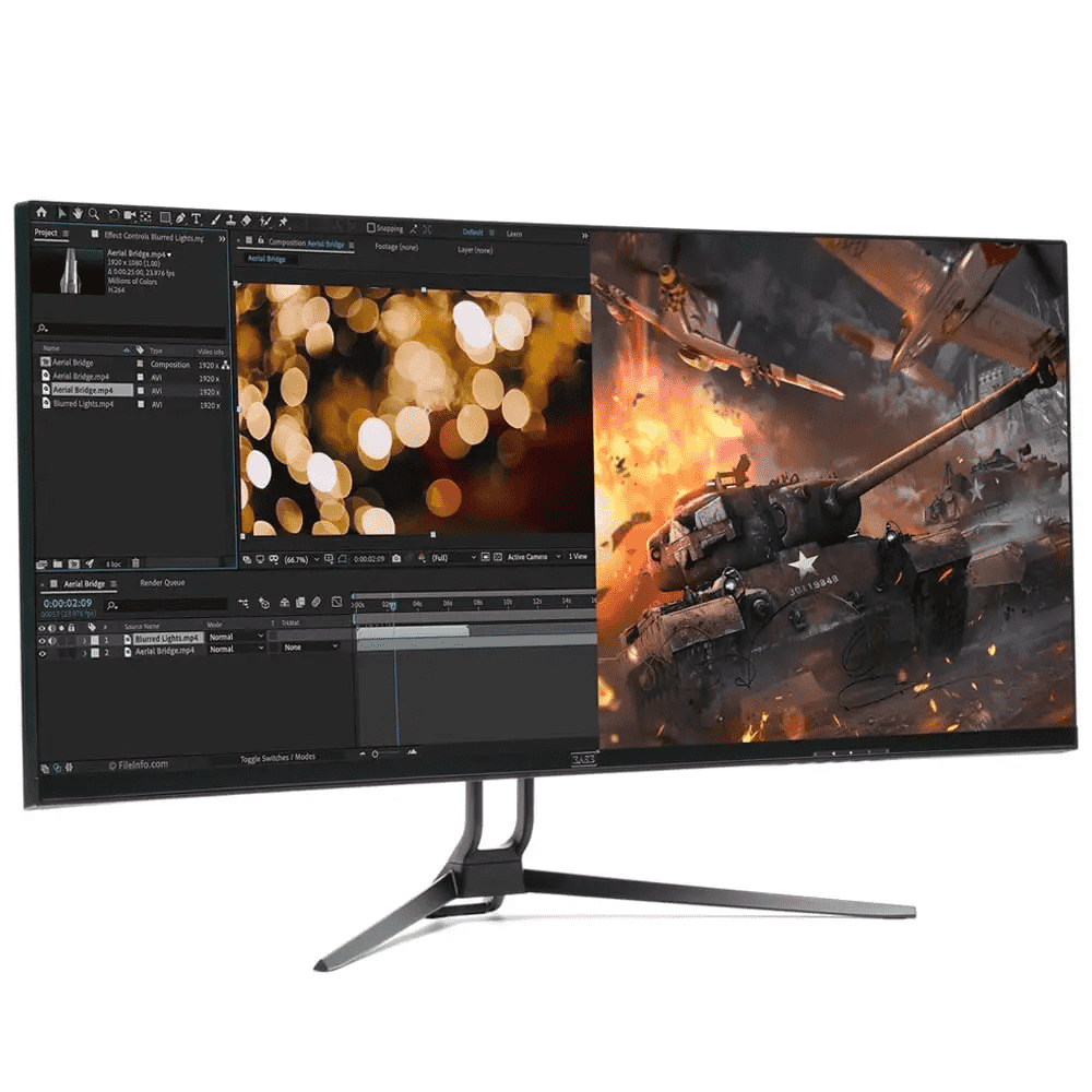 Ease PG34RWI 34'' Curved IPS Monitor