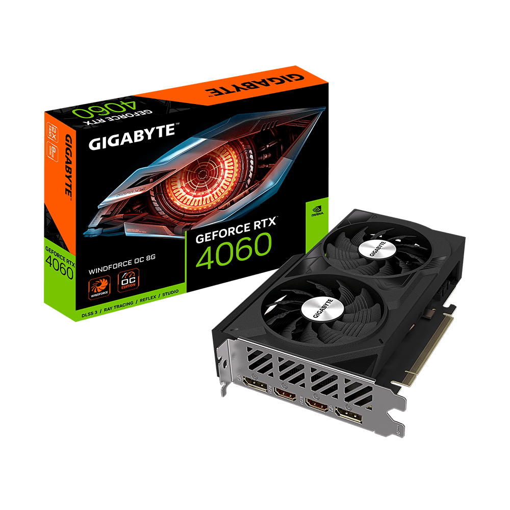 Gigabyte RTX 4060 Windforce OC 8G Graphics