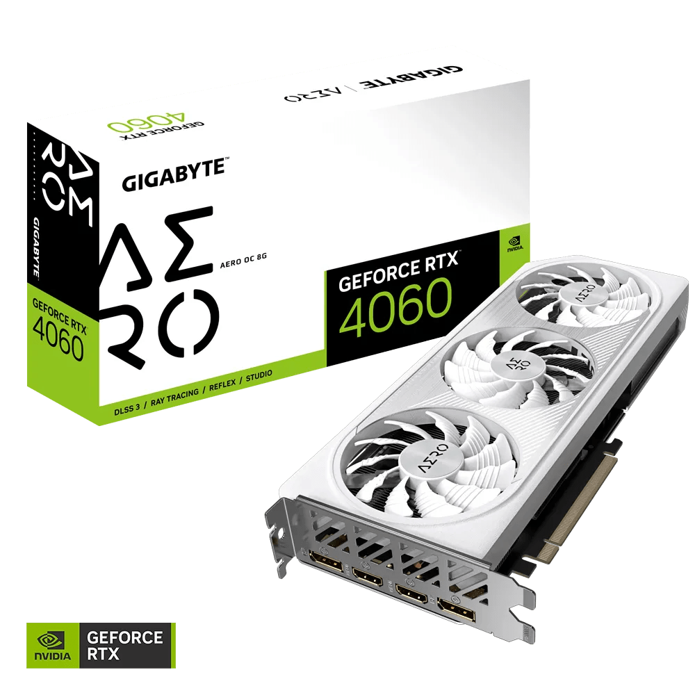 Gigabyte RTX 4060 Aero OC 8G Graphics