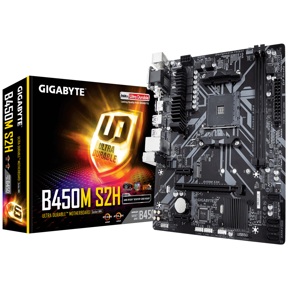 Gigabyte B450M S2H 1.0 Motherboard