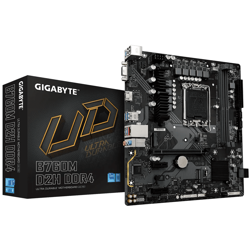 Gigabyte B760M D2H DDR4 Motherboard