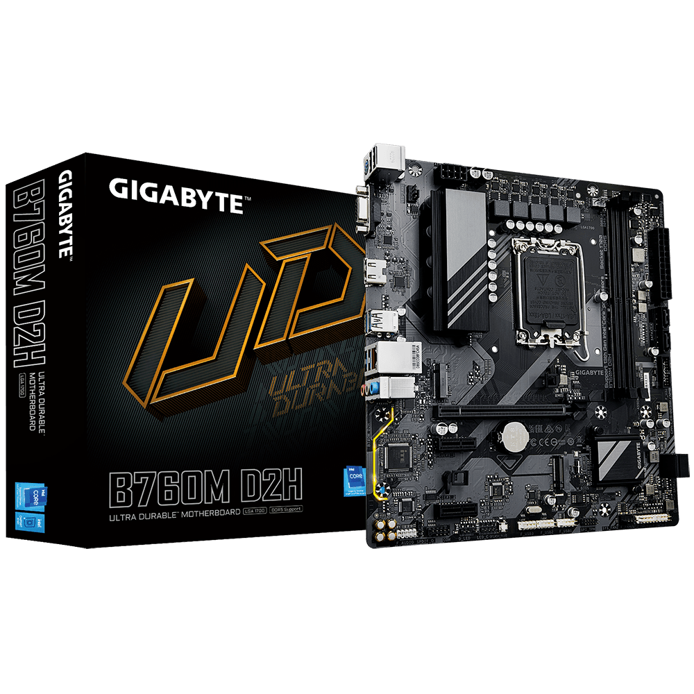 Gigabyte B760M D2H DDR5 Motherboard