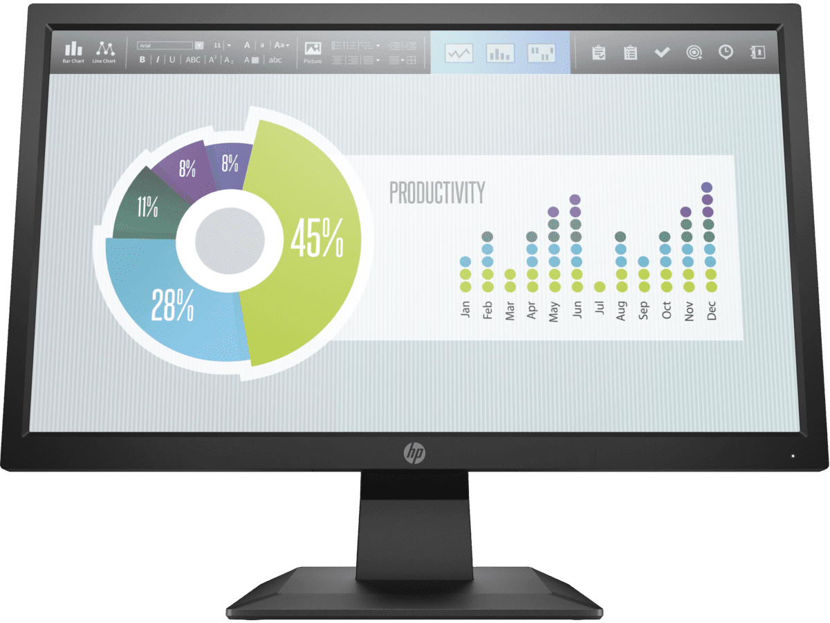 HP P204v 19.5 inch HDMI Monitor