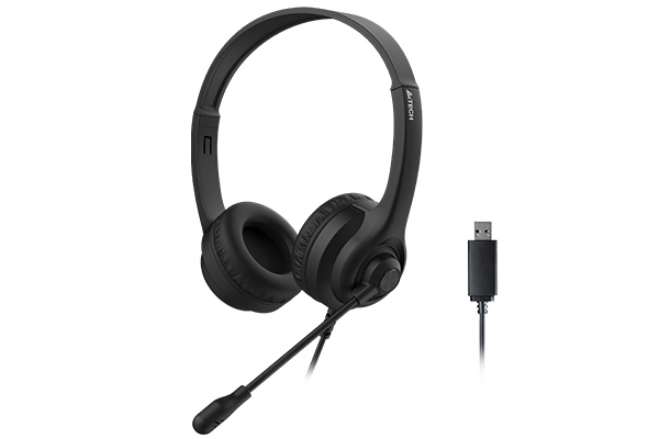 A4Tech HU-8 USB Stereo Headphones