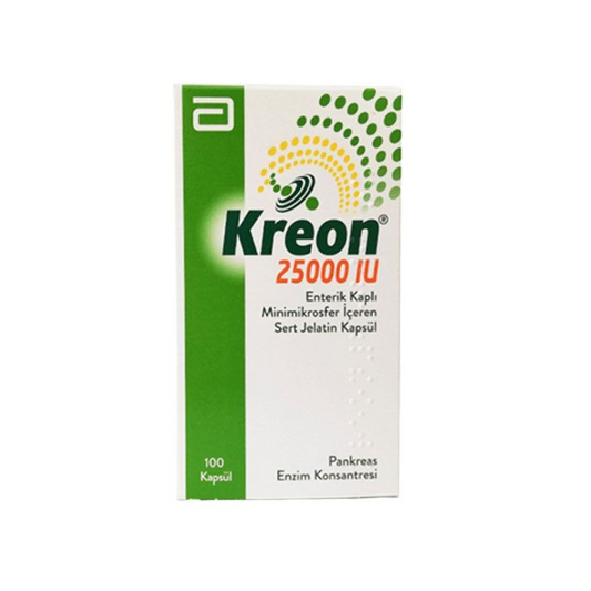 Kreon 25000IU 100 Capsules