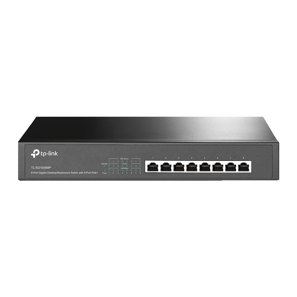 TP-Link TL-SG1008MP 8-Port Gigabit PoE+ Switch