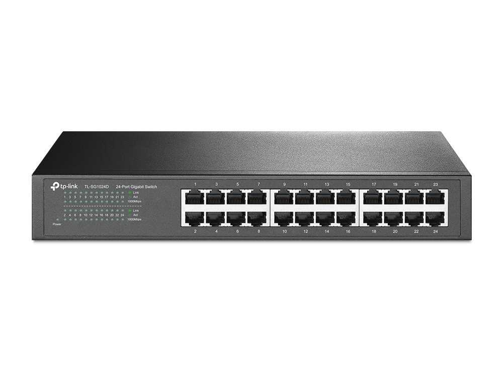 TP-Link TL-SG1024D 24-Port Gigabit Desktop Switch