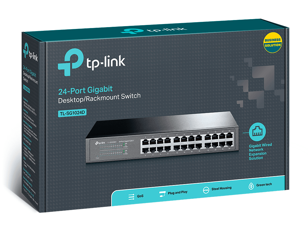 TP-Link TL-SG1024D 24-Port Gigabit Desktop