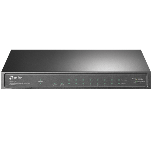 TP-Link TL-SG1210P 9-Port Gigabit PoE Switch