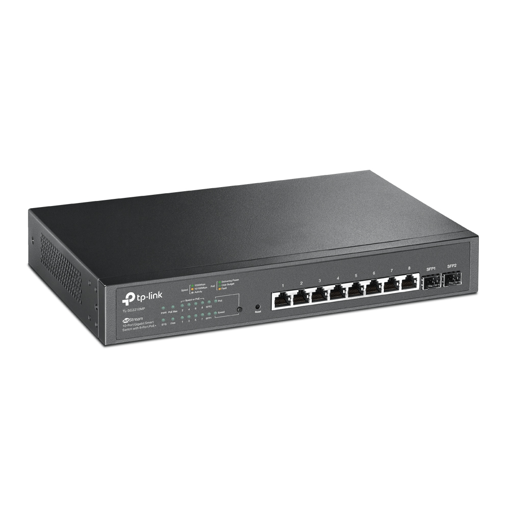 TP Link TL-SG2210MP 10-Port Gigabit Smart