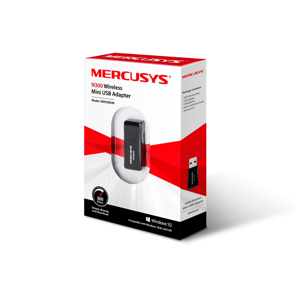 Mercusys MW300UM Wireless Mini USB