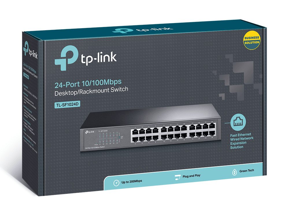 TP-Link TL-SF1024D 24-Port 10/100M