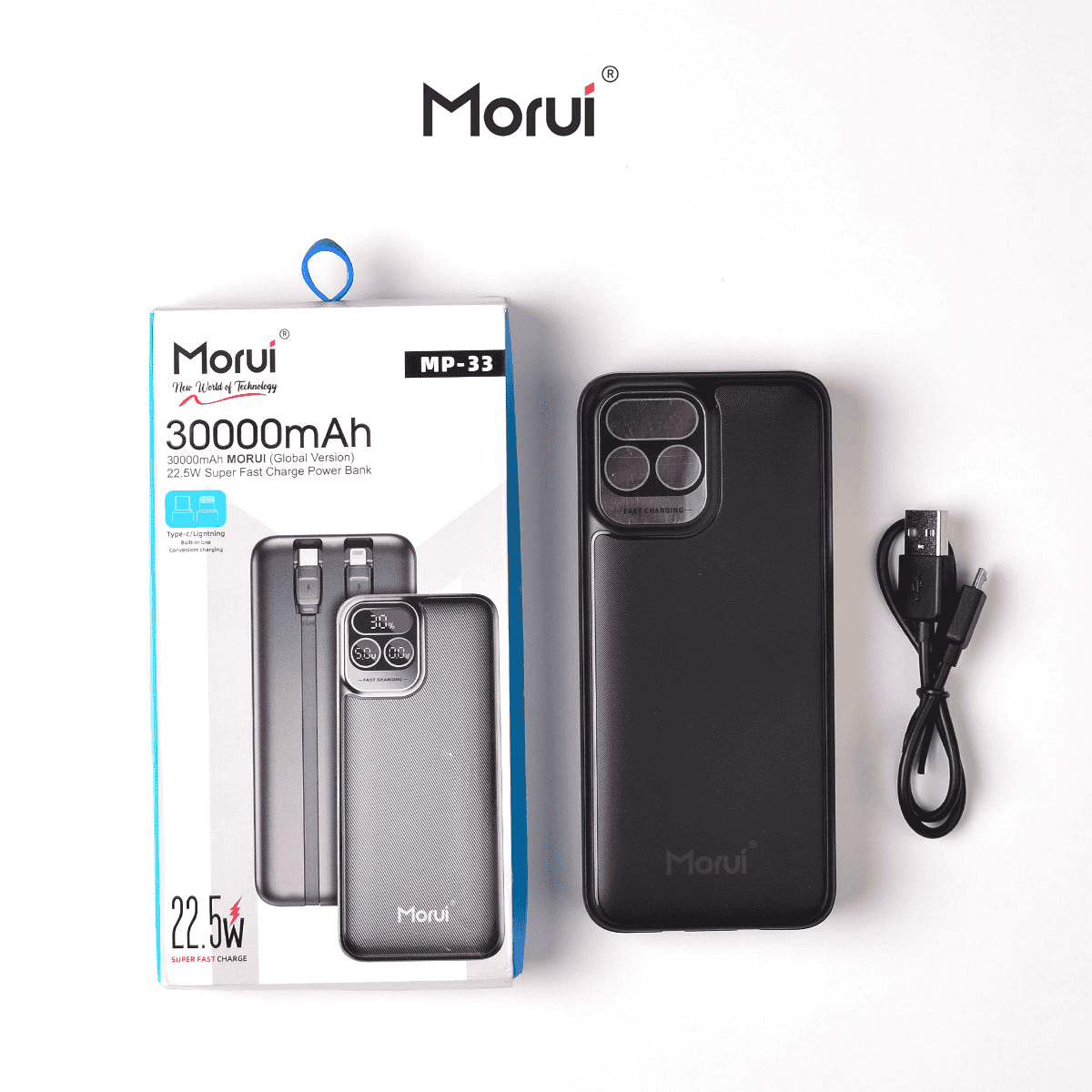 Morui MP-33 30000 MAH Power Bank