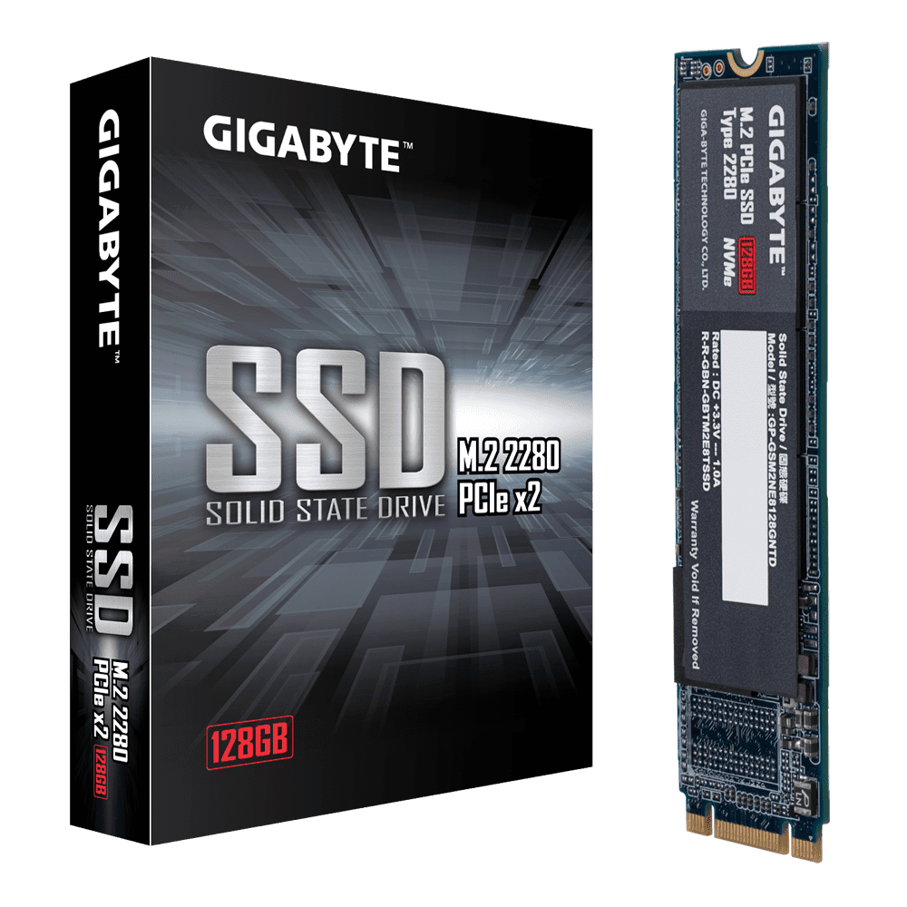 Gigabyte 128GB M.2 PCIe NVMe