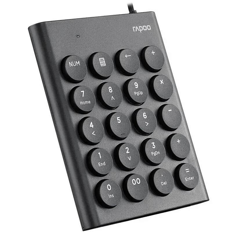 Rapoo K30 Wired Numeric Keypad Black