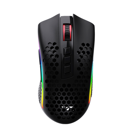 REDRAGON M808-KS STORM PRO RGB WIRELESS GAMING MOUSE (BLACK)