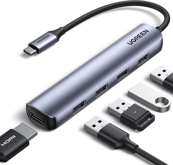 Ugreen 20197 5 IN 1 USB C Hdmi Hub