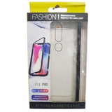 Oppo F11 Pro Metal Case Only Back Tempered Glass