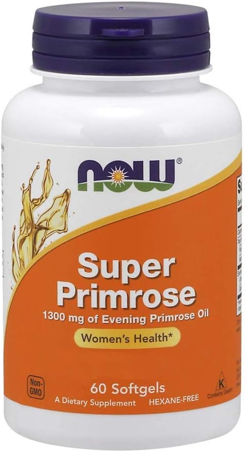 NOW SUPER PRIMROSE 1300MG 60 SOFTGELS