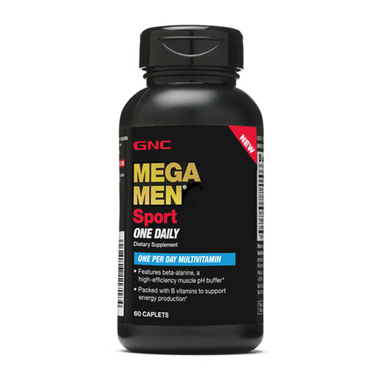 GNC Mega Men Sport One Daily 60 Caplets 