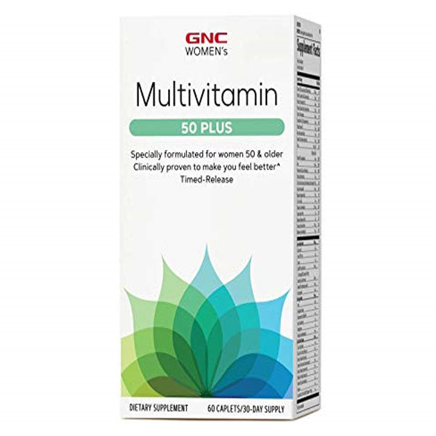 GNC Women's Multivitamins 50 plus 60 caplets