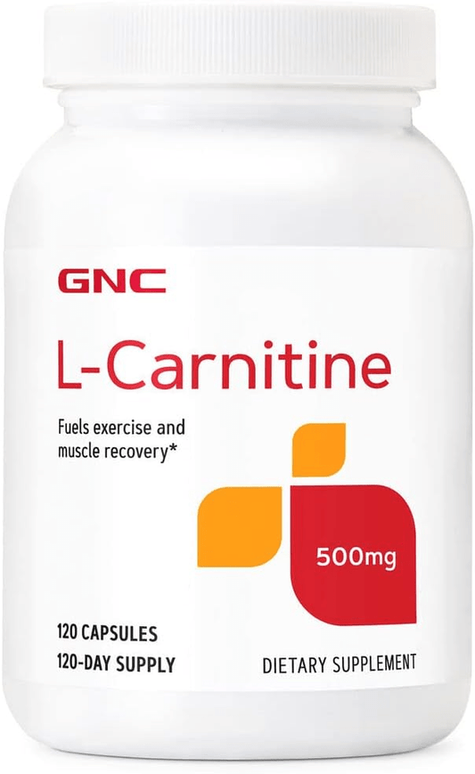 GNC L-Carnitine 500mg  120 Capsules