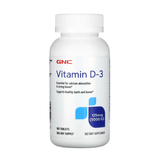 GNC Vitamin D-3 125mcg 5000 IU 180 Tablets