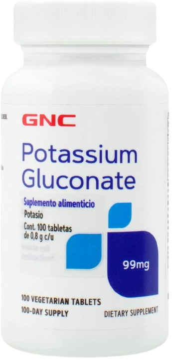 GNC Potassium Gluconate 100 Tab