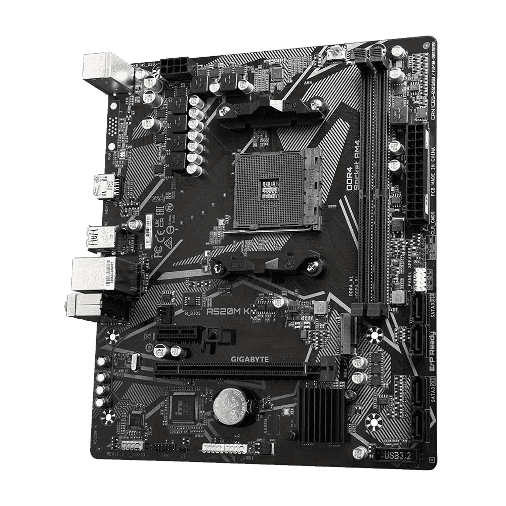 Gigabyte A520M K Motherboard