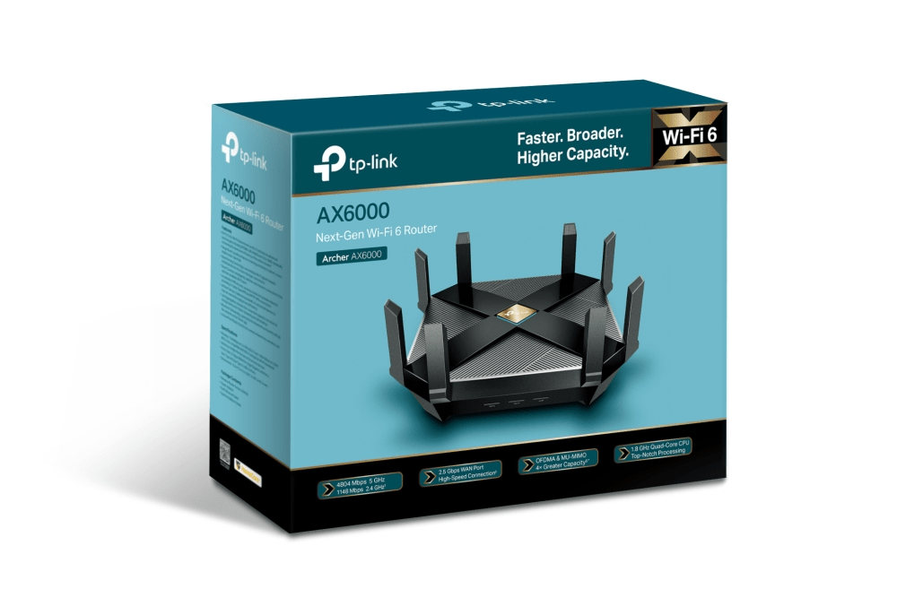 TP-Link AX6000 Next-Gen Wi-Fi