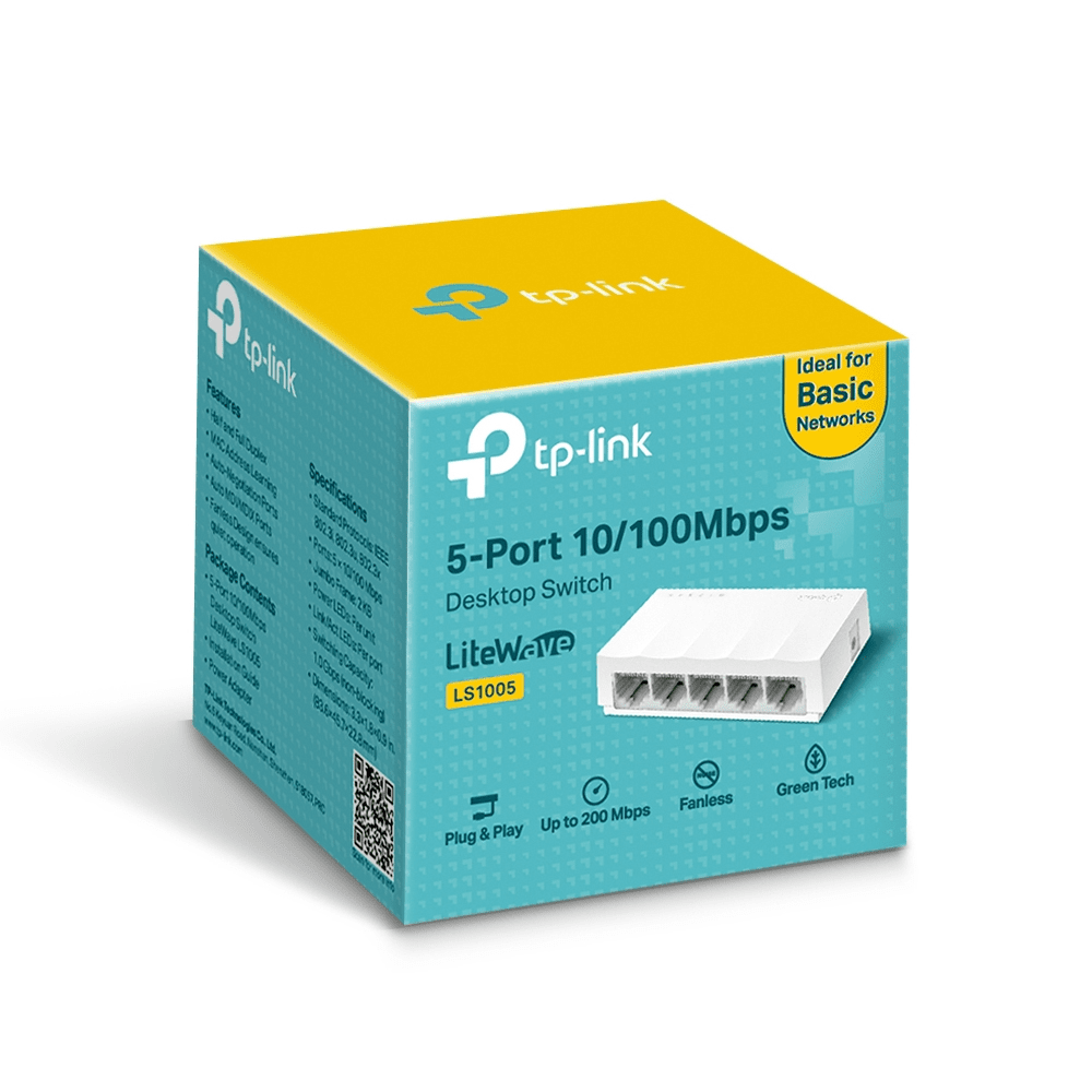 TP-Link LS1005 5-Port Desktop