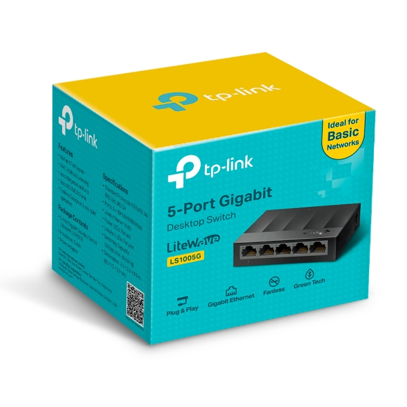 Tp-Link TL-LS1005G 5 Port