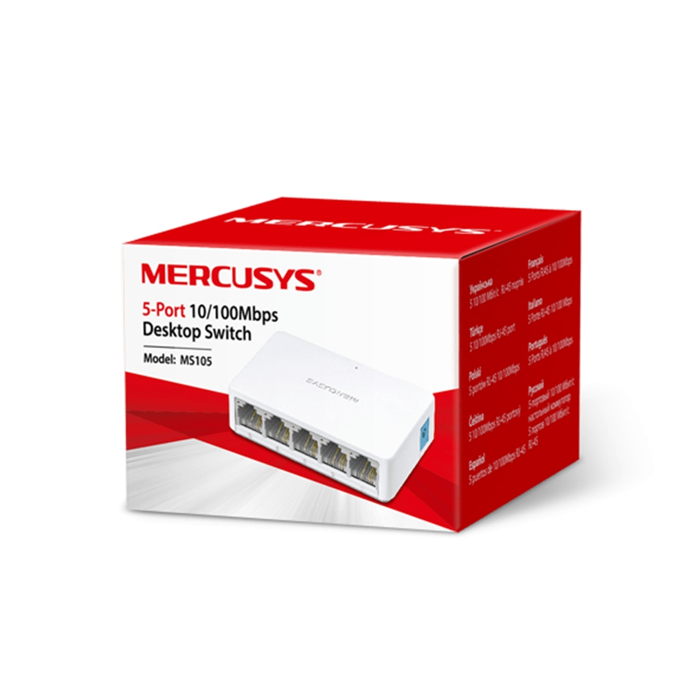 TP Link MS105 5-Port 10/100Mbps Desktop